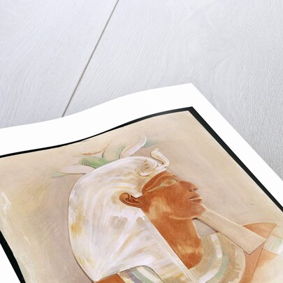 Head of Queen Makare Hatshepsut by Howard Carter