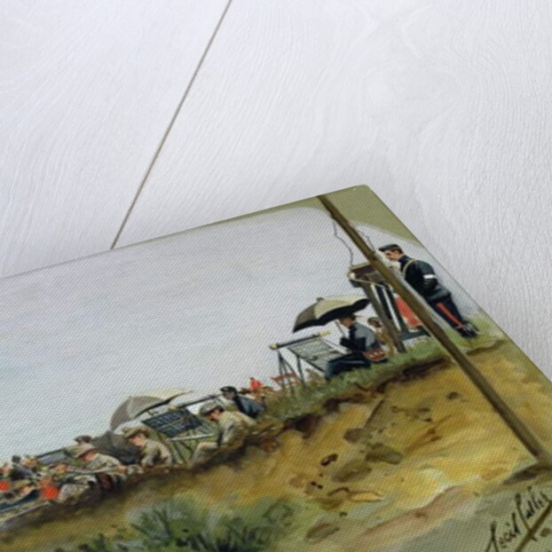 The Albert - First Stage, 900 yards, Bisley Camp, 1893 by Cecil Cutler