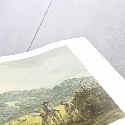 Panoramic 'before' view by Humphry Repton