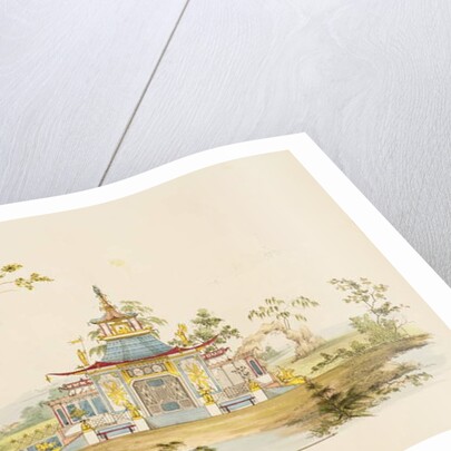 Design for a Chinese Temple, c.1810 by G. Landi