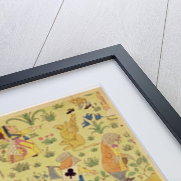 Textile design for 'Alice in Wonderland' by Charles Francis Annesley Voysey