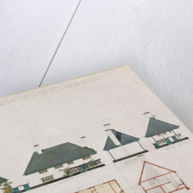 Proposed house for C. Turner Esq. at Frinton on Sea, 1908 by Charles Francis Annesley Voysey