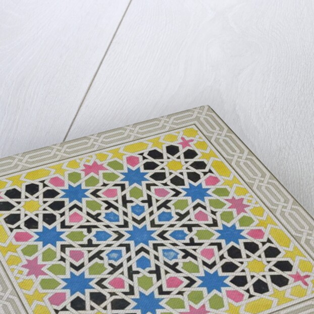 Mosaic design from the Alhambra by James Cavanagh Murphy