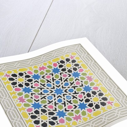 Mosaic design from the Alhambra by James Cavanagh Murphy