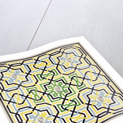 Mosaic design from the Alhambra by James Cavanagh Murphy