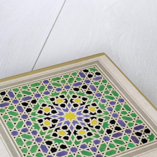 Mosaic design from the Alhambra by James Cavanagh Murphy