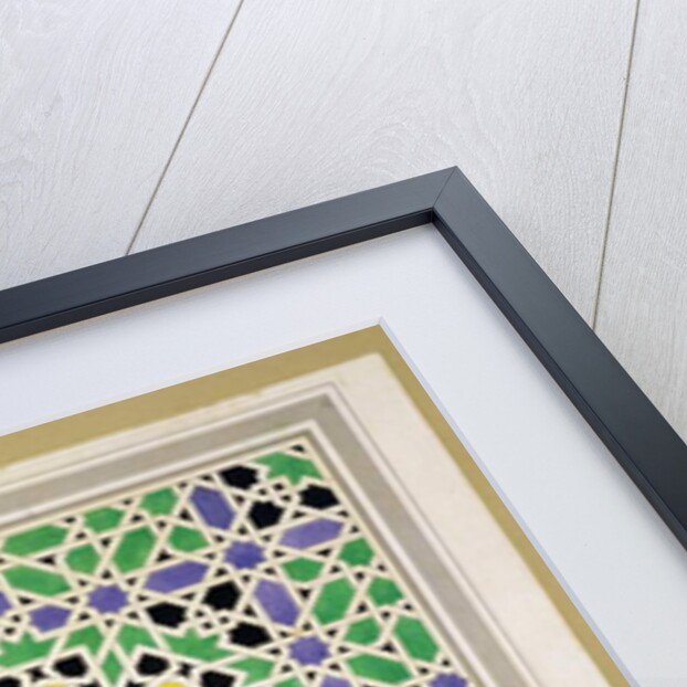 Mosaic design from the Alhambra by James Cavanagh Murphy