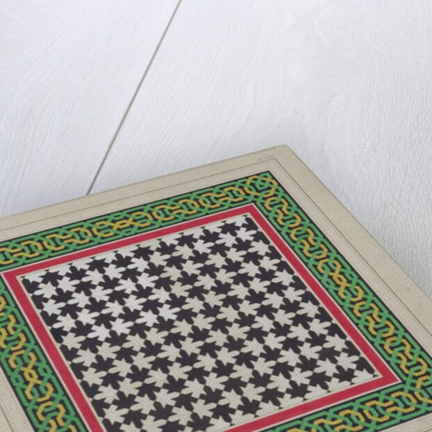 Mosaic dado from a fragment in the Alhambra by James Cavanagh Murphy