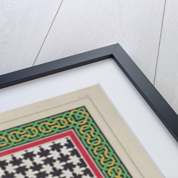 Mosaic dado from a fragment in the Alhambra by James Cavanagh Murphy