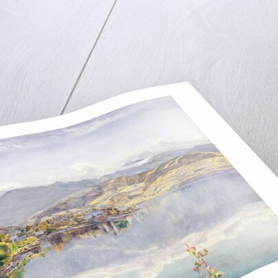 The Lake of Lucerne, Mount Pilatus in the Distance, 1857 by John William Inchbold