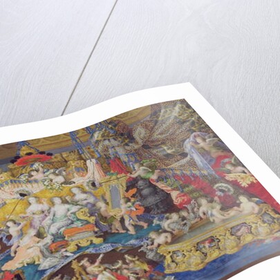 Design for a Fan, possibly for Madame de Montespan by French School