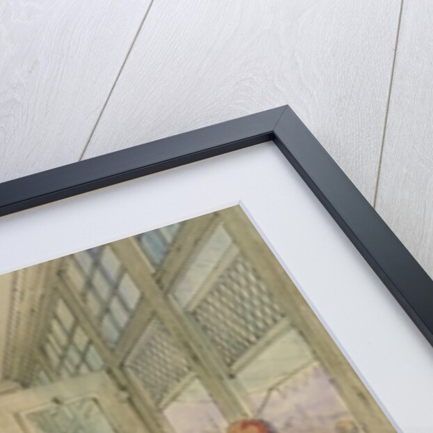 A Coffee House, Constantinople, 1854 by Amadeo Preziosi