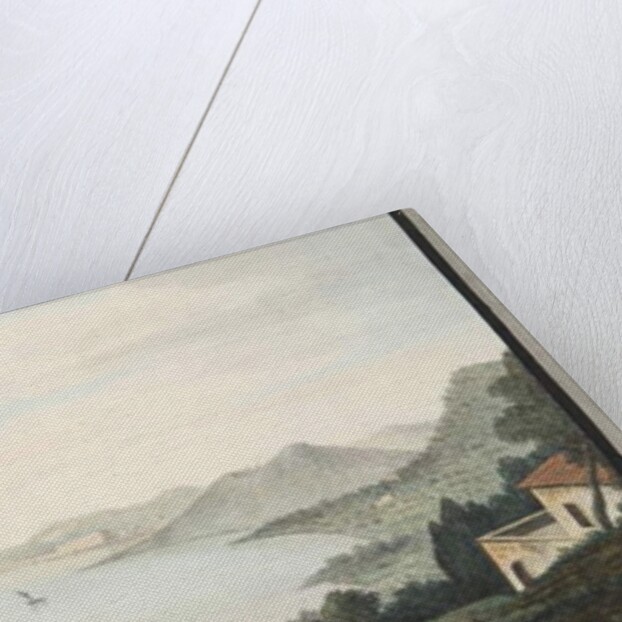 iew of the Italian coast from near Puzzol by Pietro Fabris