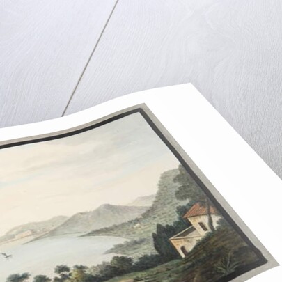 iew of the Italian coast from near Puzzol by Pietro Fabris