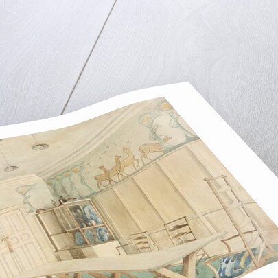 Dining Room at 37 Cheyne Walk, Chelsea by Charles Robert Ashbee