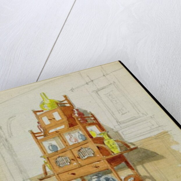 Exhibition Cabinet, c.1860s-70s by Edward William Godwin