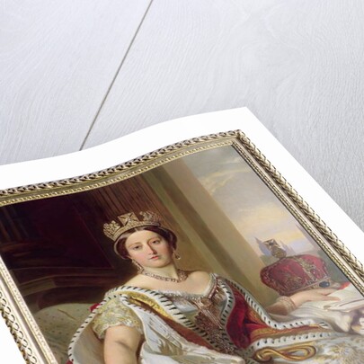 Portrait of Queen Victoria, 1859 by Franz Xaver (after) Winterhalter