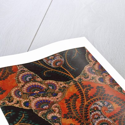 Fabric Design for Paisley Shawls, c.1871 by George Charles Haite