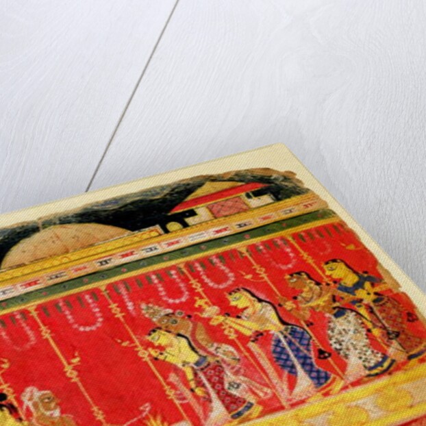 The Marriage of Krishna's Parents by Indian School