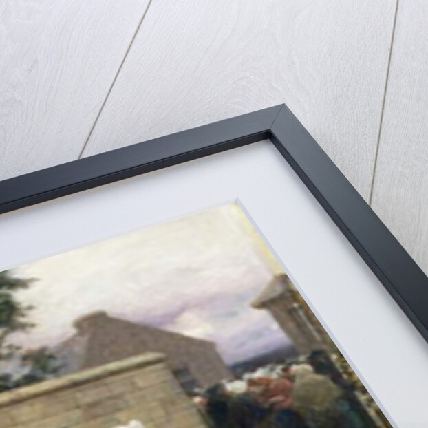 Taking in Foundlings by Leon Augustin Lhermitte