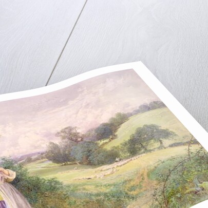 The Milkmaid, 1860 by Myles Birket Foster