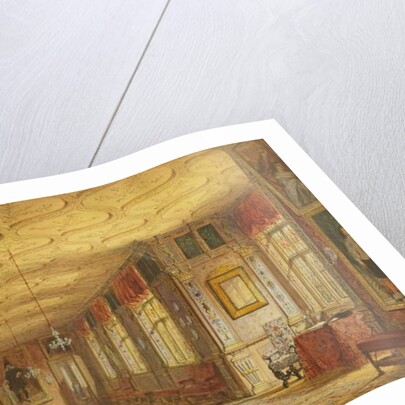 The Cartoon Gallery at Knole, 1841 by Joseph Nash