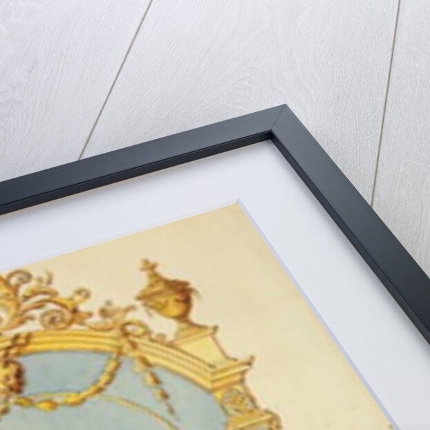 Design for a giltwood mirror, c.1765-70 by Thomas Chippendale