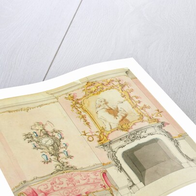 Proposal for a drawing room interior, 1755-60 by John Linnell