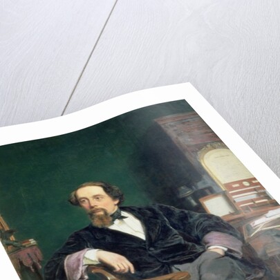 Portrait of Charles Dickens, 1859 by William Powell Frith