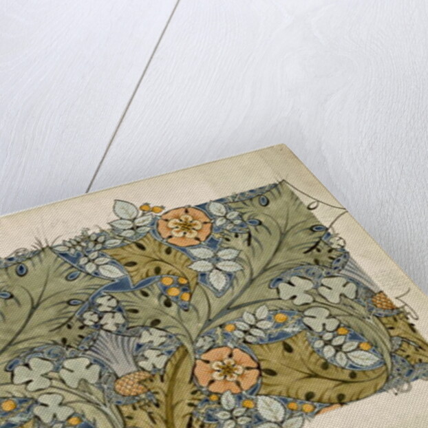 Tudor roses, thistles and shamrock by Charles Francis Annesley Voysey