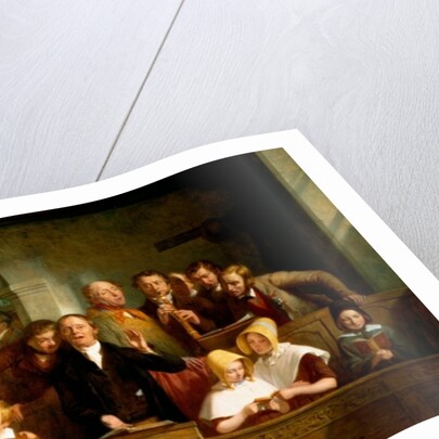 Village choir by Thomas Webster