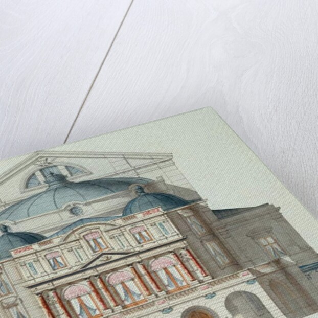 Elevation of a Theatre by H. Monnot