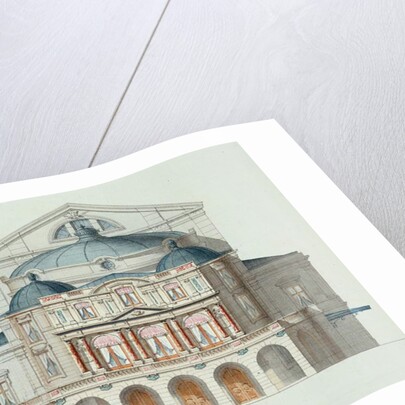 Elevation of a Theatre by H. Monnot