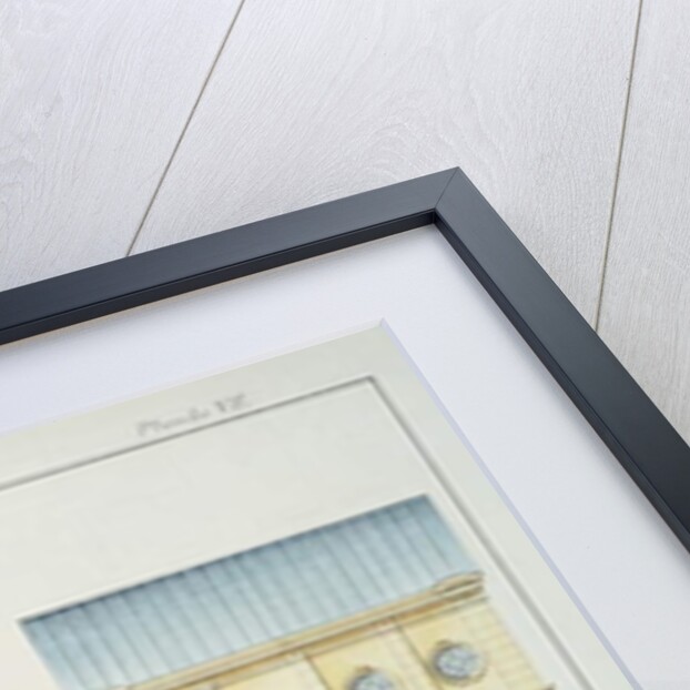 Lateral Elevation of a Theatre by H. Monnot