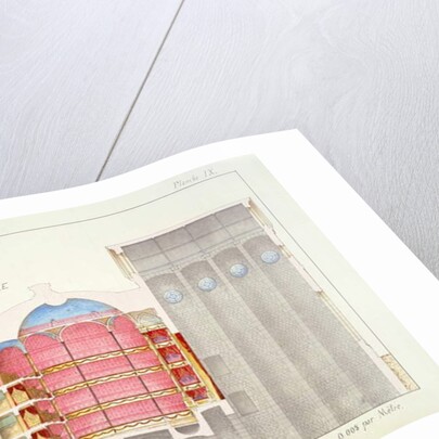 Cross section of a Theatre by H. Monnot