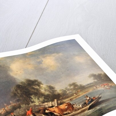 Eton from the River by John Hilder