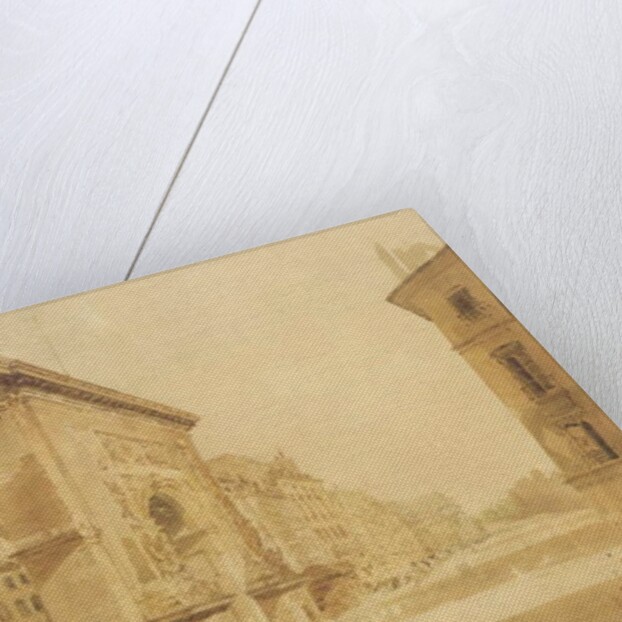 Porte St Denis, Paris by Thomas Girtin