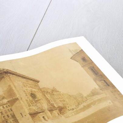 Porte St Denis, Paris by Thomas Girtin