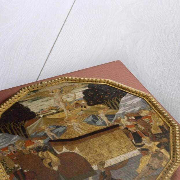 Birth Tray: The Triumph of Love, c.1450 by Master of the Cassoni