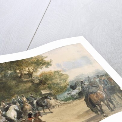 Scene in Hyde Park by Eugene-Louis Lami