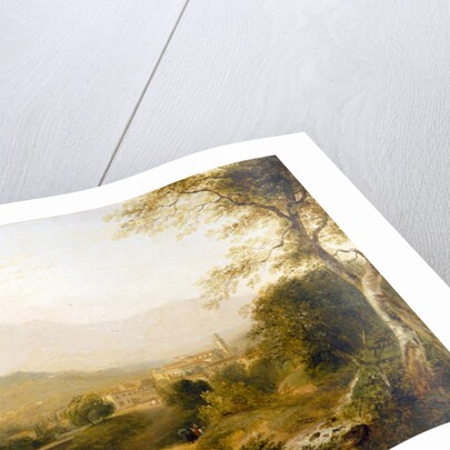 Italian Landscape by Joseph William Allen