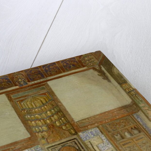 Interior of the House of the Mufti Sheikh El Mahadi, Cairo by Frank Dillon