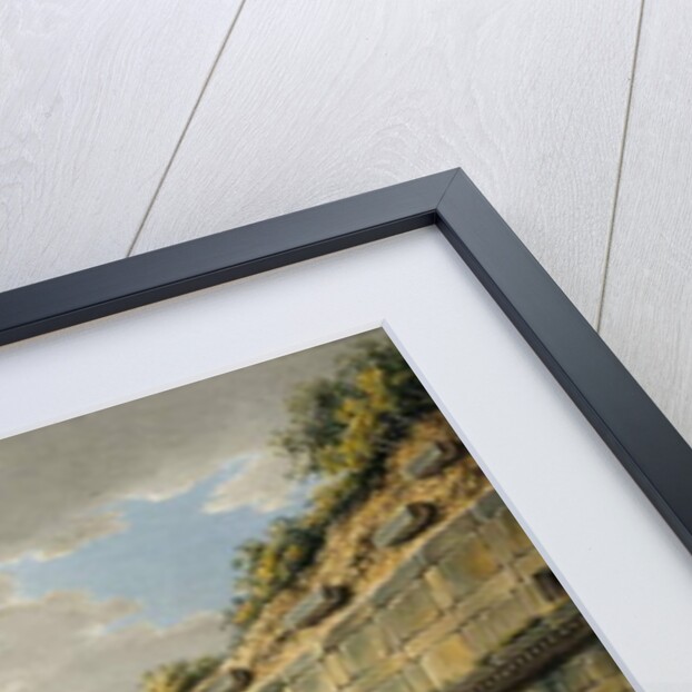 Exterior of the ruined Roman theatre at Ephesus, 1790s by Gaetano Mercati