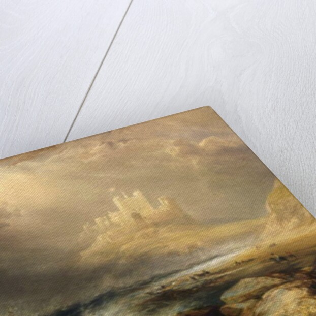 Bamborough Castle by William Andrews Nesfield