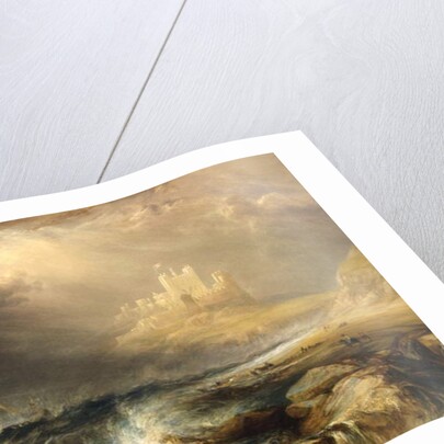 Bamborough Castle by William Andrews Nesfield