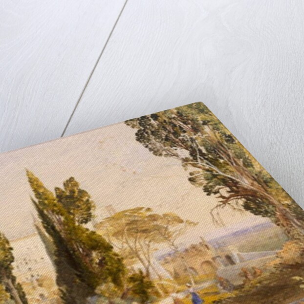 The Villa d'Este, Tivoli, 1837 by Samuel Palmer