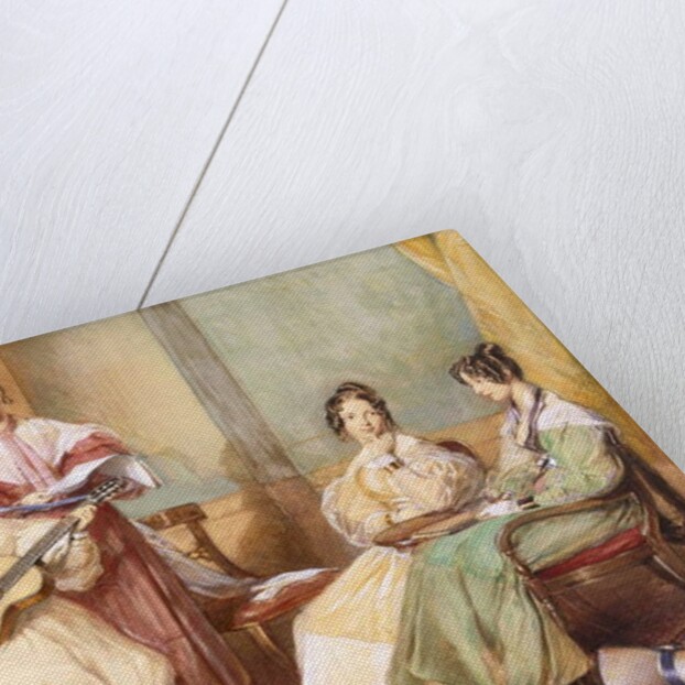 The Four Daughters of Archbishop Sumner, 1833 by George Richmond