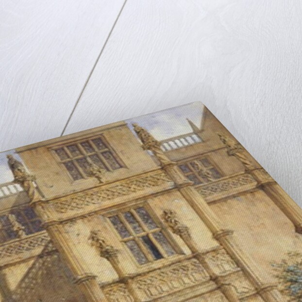 Porch at Montacute, 1842 by John Nash