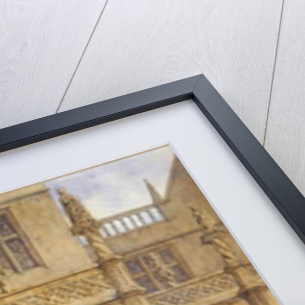 Porch at Montacute, 1842 by John Nash