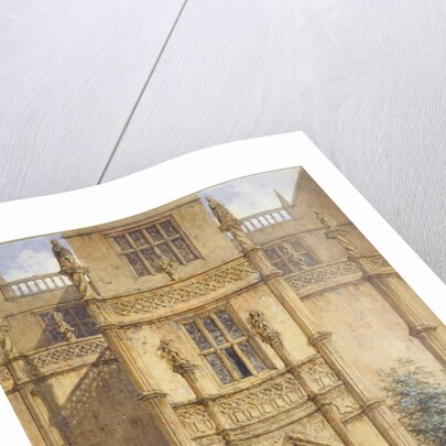 Porch at Montacute, 1842 by John Nash